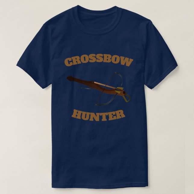 Crossbow Hunter Archery  T-Shirt (Design Front)