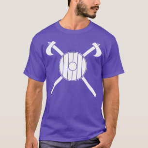 Crossed Daneaxes and Shield T-Shirt