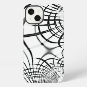 Crossed grey lines remind us of drawings of claw iPhone 13 case