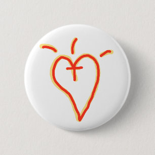 Crossed Heart Pin