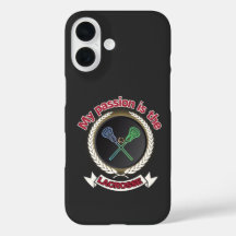 Crossed Lacrosse Sticks Ball Passion Sport Game