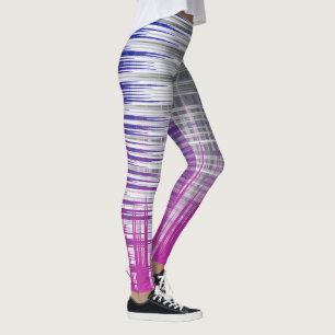 crossed lines leggings