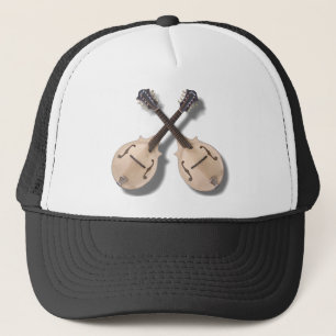 CROSSED MANDOLINS -HAT TRUCKER HAT