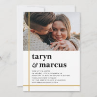 Crossed Path Editable Colour Save The Date Card