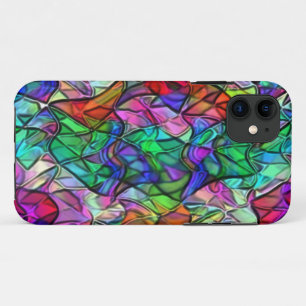 Crossed ropes hidden by some coloured awning fabri Case-Mate iPhone case
