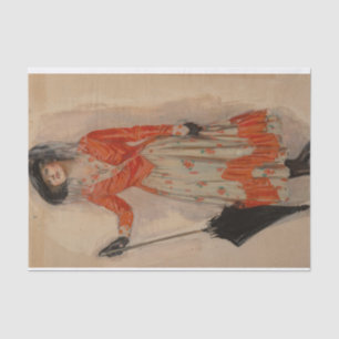 Crossed Wires by Clarence Underwood  Tissue Paper