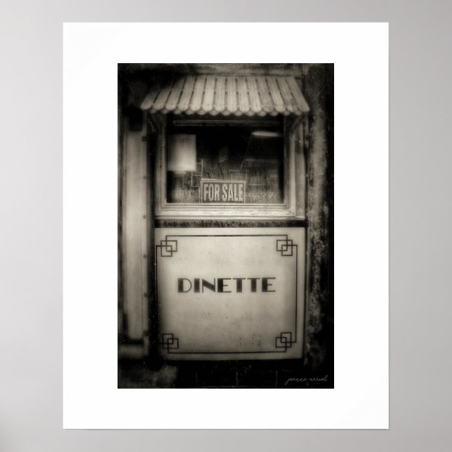 Crosser Diner Lisbon Ohio Poster Print (Front)