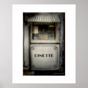 Crosser Diner Lisbon Ohio Poster Print
