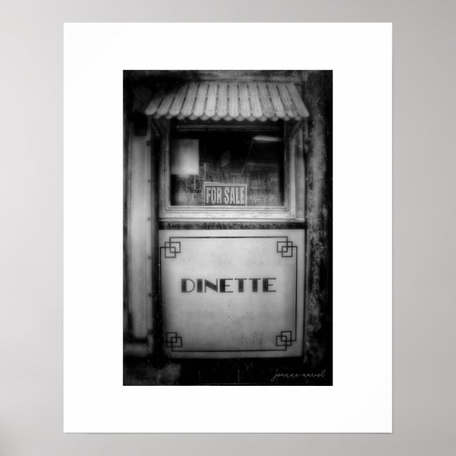 Crosser Diner Lisbon Ohio Poster Print (Front)