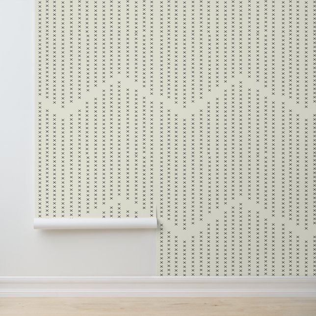 Crosses and ZigZag Negative space Wallpaper (Application)