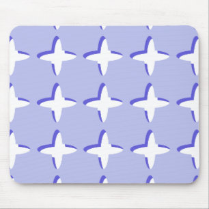 Crosses Pattern Mouse Pad
