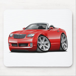 Crossfire Red Convertible Mouse Pad