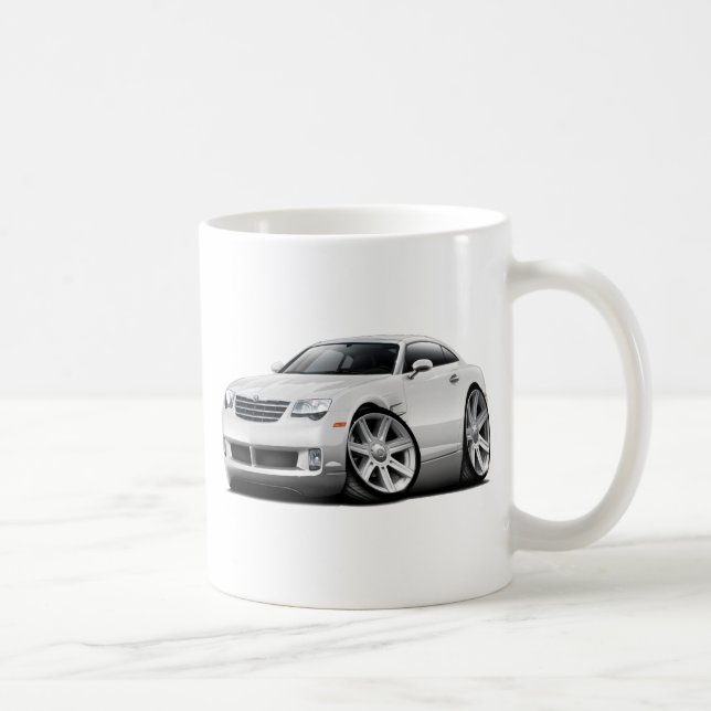 Crossfire White Car Coffee Mug (Right)