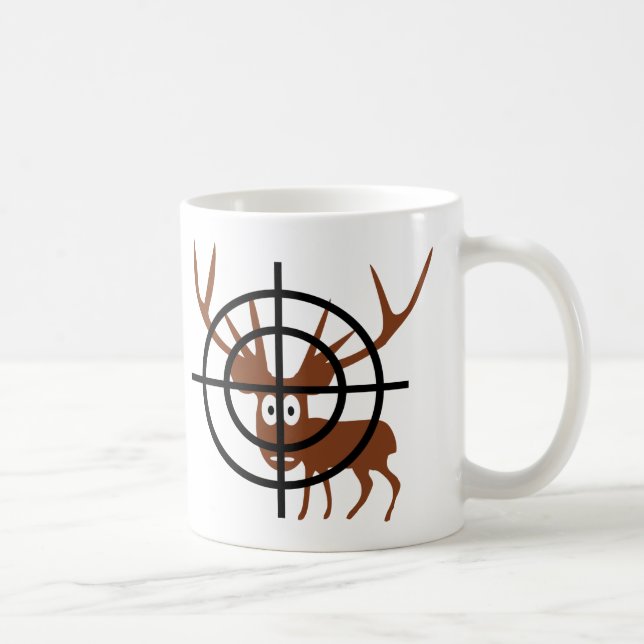 Crosshair Deer Coffee Mug (Right)