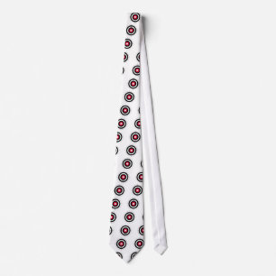Crosshairs BullsEYE Target Tie