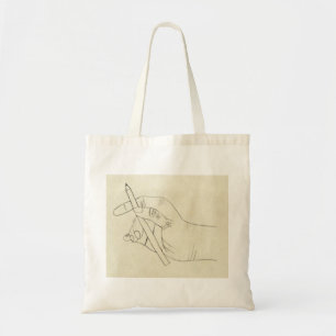 Crosshatched Handbag