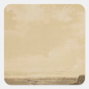 Crossing, Colorado River near Paria Creek Square Sticker