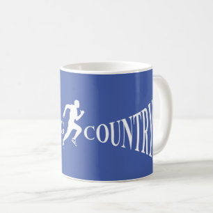 Crossing country coffee mug