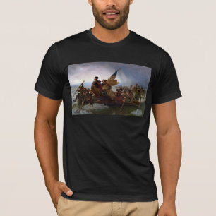 Crossing Delaware 1776: General George Washington T-Shirt