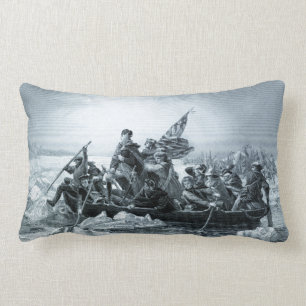 Crossing Delaware & Declar. of Independence Lumbar Cushion