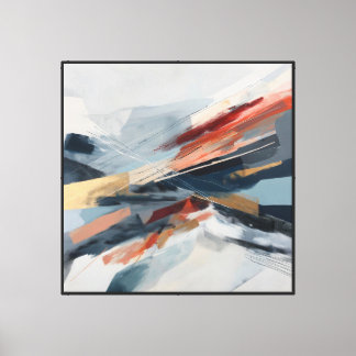 Crossing Faults of Quiet Motion Canvas Print