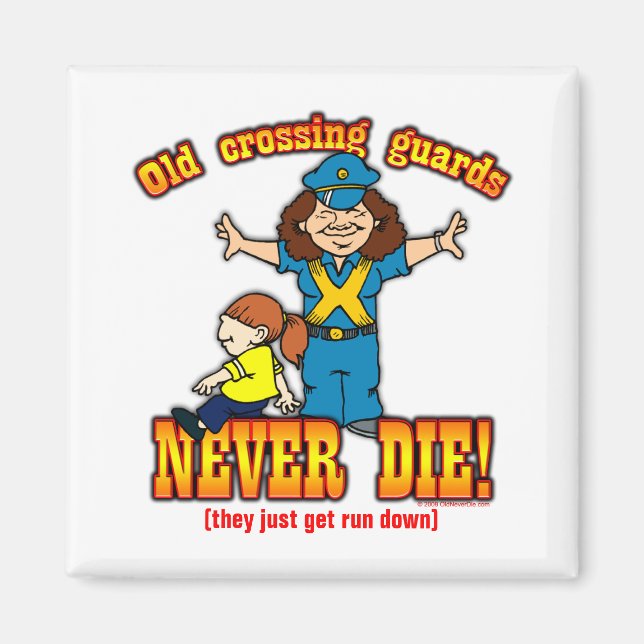 Crossing Guards Magnet (Front)