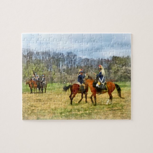 Crossing Sabres Jigsaw Puzzle (Horizontal)