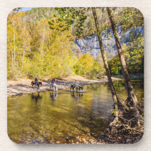 Crossing The Buffalo River Coaster Set