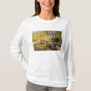 Crossing The Buffalo River Long Sleeve Tshirt
