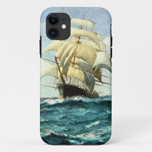 Crossing the Ocean Case-Mate iPhone Case (Back)