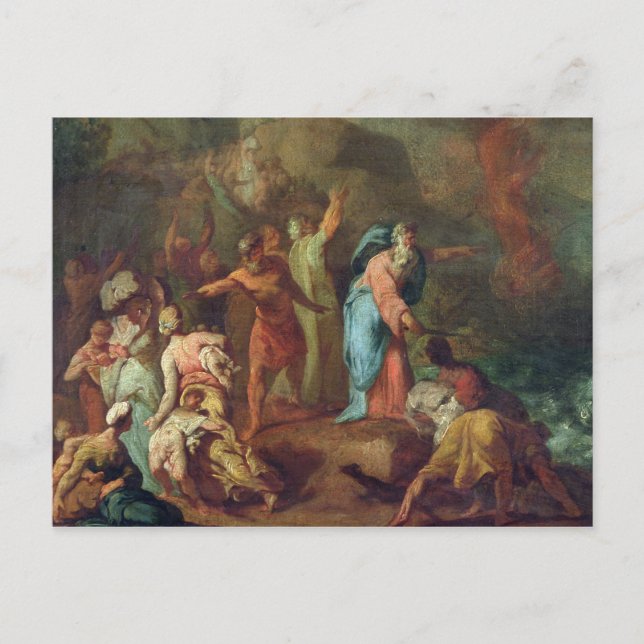 Crossing the Red Sea Postcard (Front)