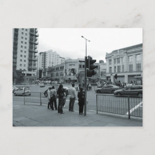 Crossing the Road Postcard