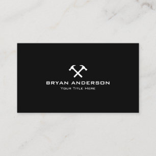 Crossing White Hammers Business Card