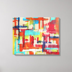 Crossings 20x16 Wrapped Canvas