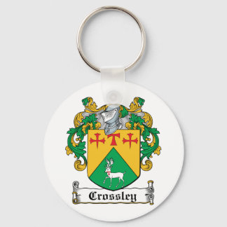 Crossley Family Crest Key Ring