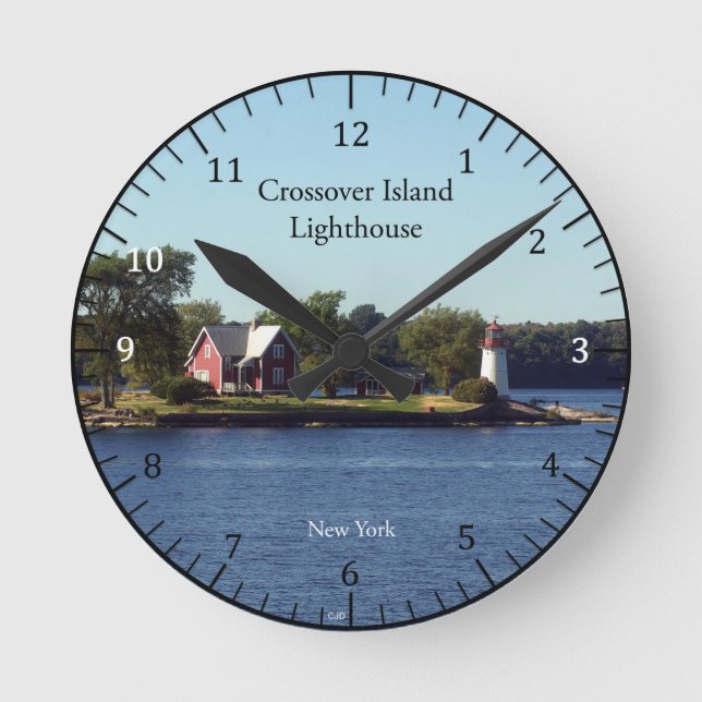 Crossover Island Lighthouse clock (Front)