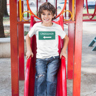 Crossover Road Sign T-Shirt