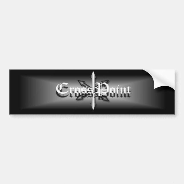CrossPoint Bumper Sticker (Front)