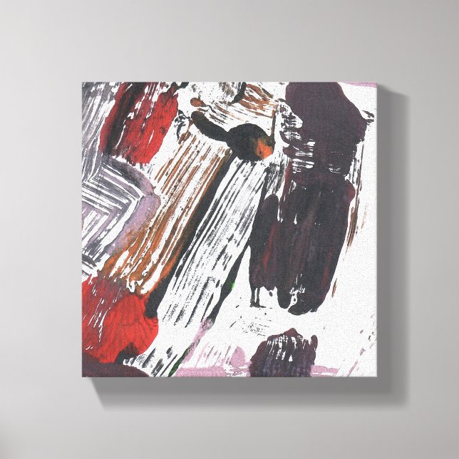 Crossroads Abstract Canvas Print (Front)