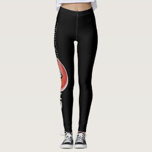 Crossroads BJJ Black Leggings