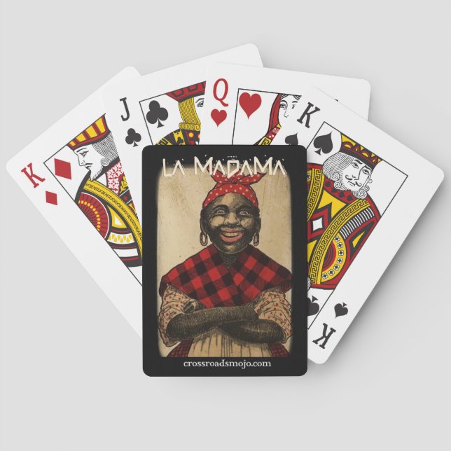 Crossroads Mojo La Madama Playing Cards (Back)