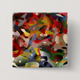 'crosstown traffic' - 2" Square Button