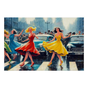 Crosswalk Dance Poster