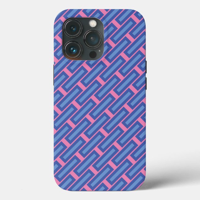 "Crossweave" Pattern iphone Case (Back)