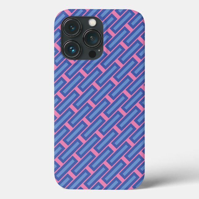 "Crossweave" Pattern iphone Case (Back)