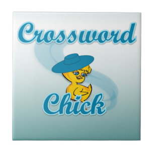 Crossword Chick #3 Tile