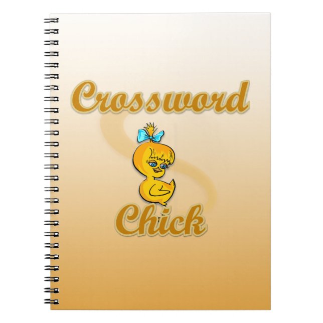 Crossword Chick Notebook (Front)
