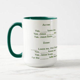 Crossword Mug