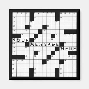 Crossword Puzzle Magnet