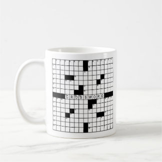 Crossword Puzzle Mug